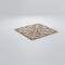 Ekena Millwork Medium Garland Decorative Fretwork Wood Wall Panels, Birch, 15 3/8"W x 15 3/8"H x 3/8"T WALW16X16X0375GRDBI - alternate 3